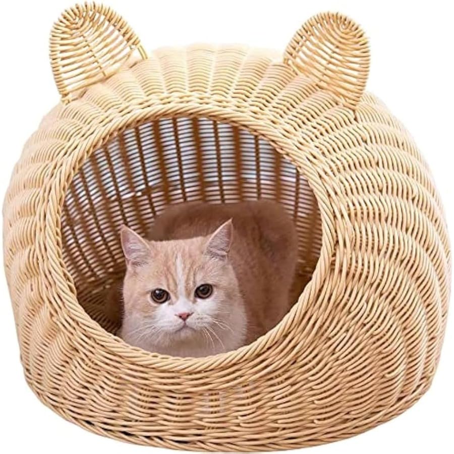 キャットハウス ドーム型猫ハウス 猫ベッド 猫ちぐら 猫 ハウス 籠 ち キャットハウス ドーム型猫ハウス 猫ベッド 猫ちぐら 猫 ハウス 籠 ち