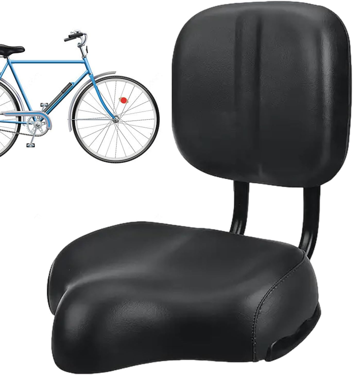 パッド入り 自転車 サドル ソフトクッション ロードバイク ブラック Amazon | 自転車用シート 自転車サドルパッド ソフトで柔軟 人間