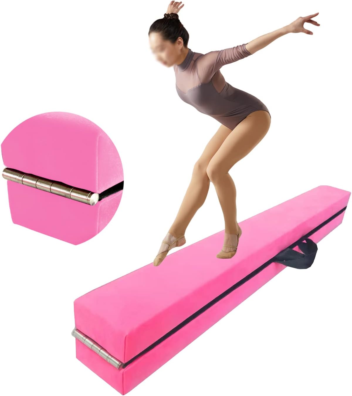 ソフト平均台低床 室内 体操 バランスビーム 木製フレーム安全体操体育