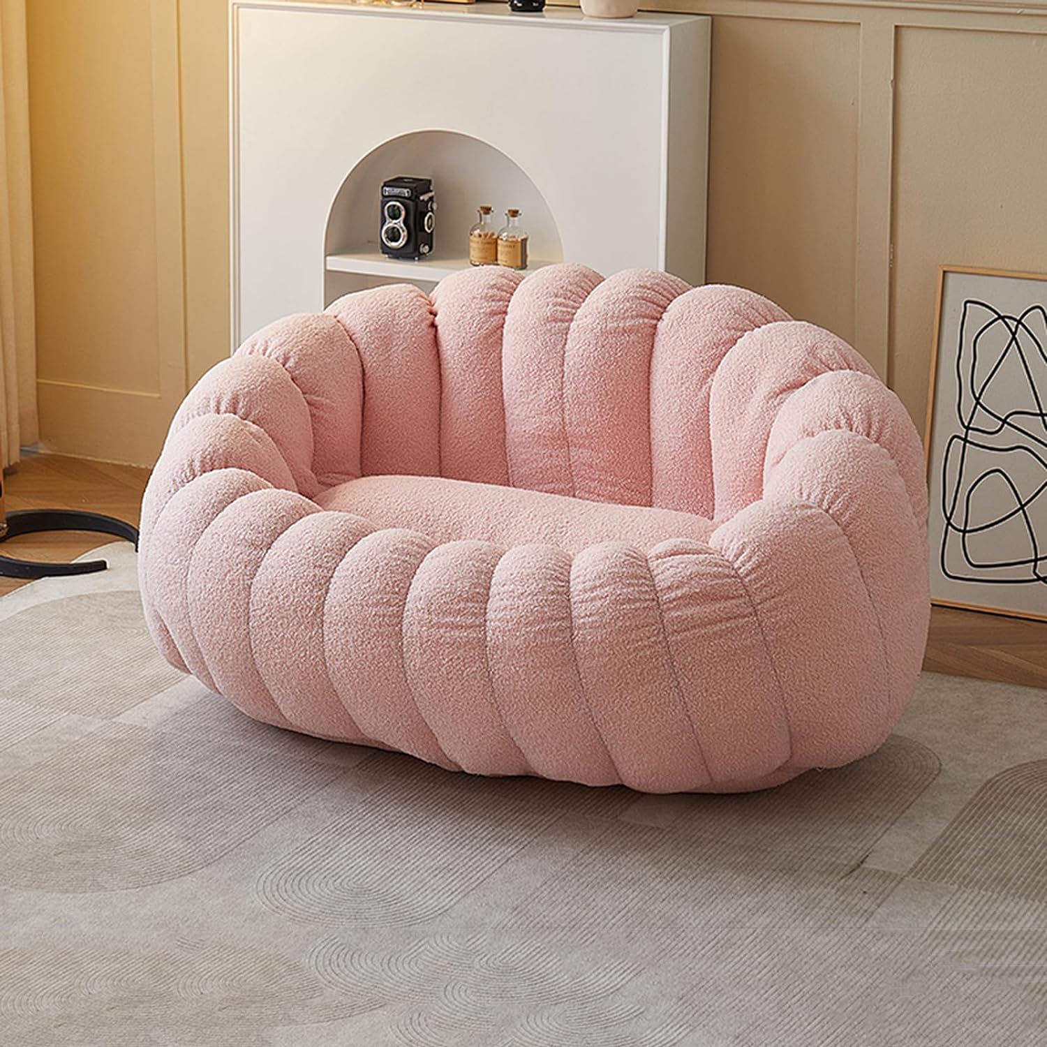 リラックスソファ カボチャ形 ビーズクッション lazy sofa 人掛けソファ 座布団 よぎぼー クッション ソファーべッド 座椅子ソファー 怠惰なソファ ビーズソフ｜kaino｜03