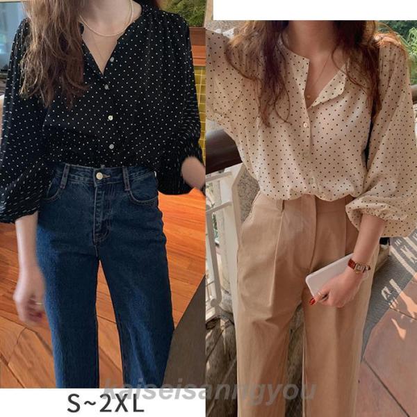 vネックシャツ レディース 夏 半袖 タック パフスリーブ オフィス きれいめ おしゃれ カジュアル vネックシャツ レディース 夏 半袖 タック パフスリーブ