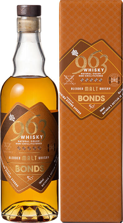 963 BONDS（ボンズ） 700ml カートン入 ウイスキー 御年賀 母の日 父の日 お中元 敬老の日 御歳暮 プレゼント ギフト｜kaiseiya