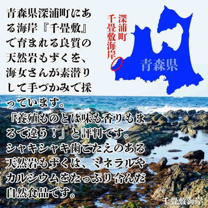 深浦千畳敷海岸 天然岩モズク 500g _岩もずく :YTK1035:海藻問屋 - 通販 - Yahoo!ショッピング