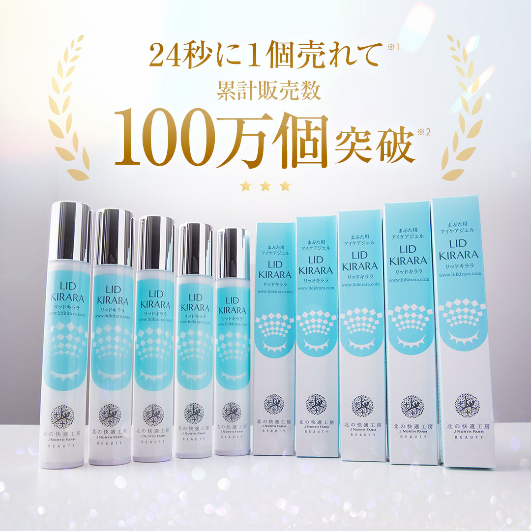 北の快適工房 【公式】リッドキララ まぶた たるみ アイクリーム