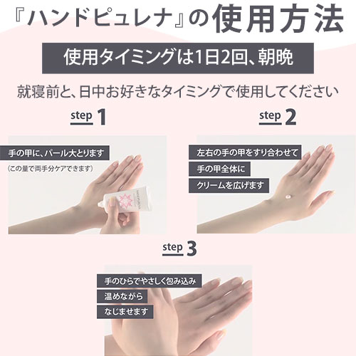 北の快適工房 ハンドピュレナ 正規販売店 老け手 ハンドクリーム