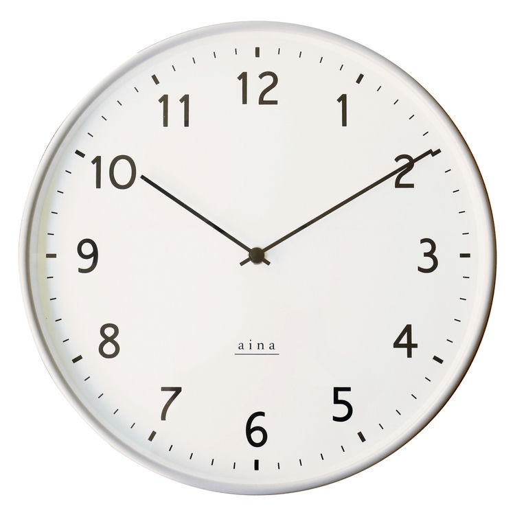 掛け時計 電波時計 linja リンヤ aina 壁掛け時計 掛時計 アナログ 壁