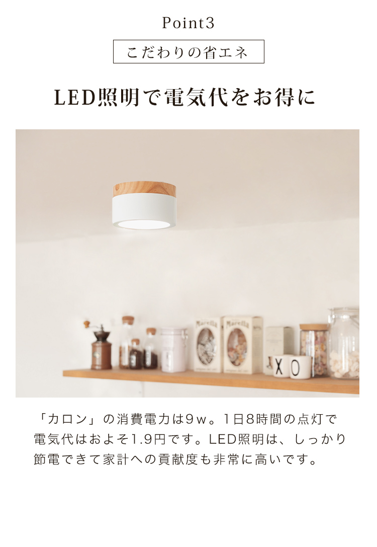 LEDシーリングライト カロン