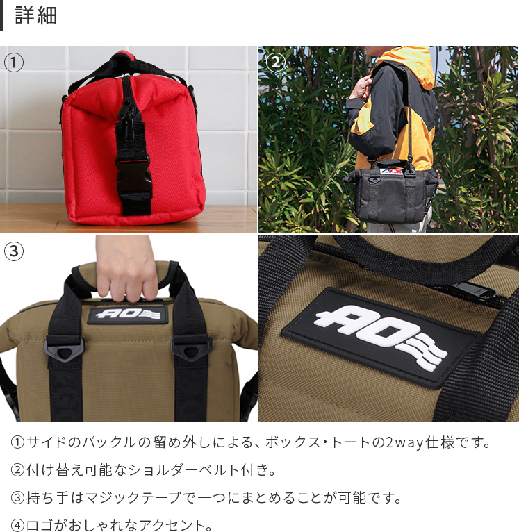 AO Coolers 保冷バッグ 6L クーラーバッグ クーラーボックス
