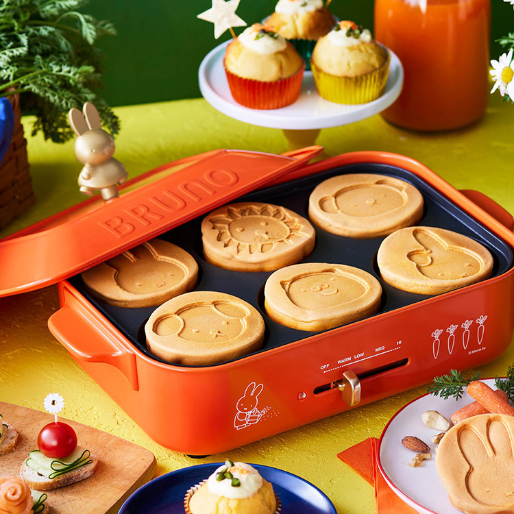 値下げ【ミッフィー × BRUNO】コンパクトホットプレート／限定 miffy BRUNO miffy コンパクトホットプレート ブルーノ ミッフィー