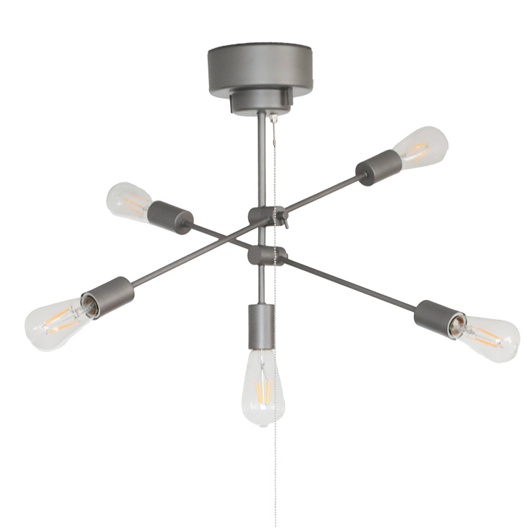 シーリングライト 5灯 照明器具 6畳 8畳 10畳 おしゃれ 照明 led 対応