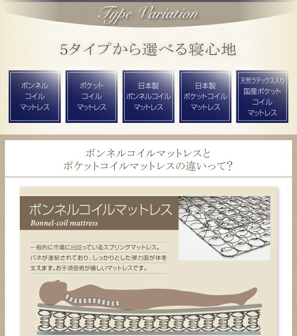 日本製 ベッド ワイドK260(SD+D) (ベッドフレームのみ マットレスなし) 連結分割式 木製｜kaitekibituuhan｜16
