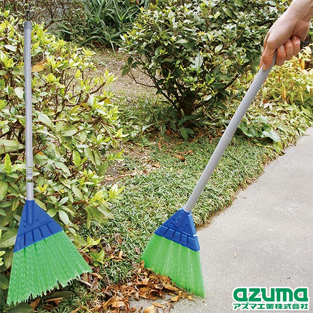 アズマ工業 アズマ公式 化繊ほうき極太短柄 穂幅約28cm 全長約