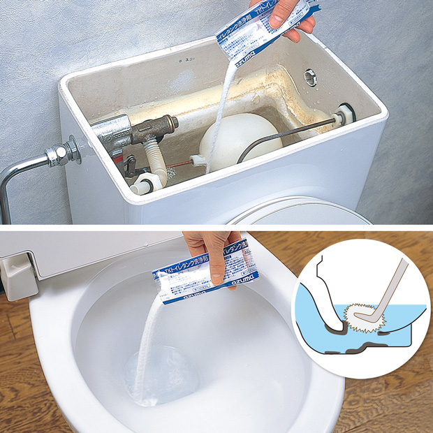 アズマ工業 アズマ公式 トイレタンク洗浄剤 4包入 TK : アズマ公式