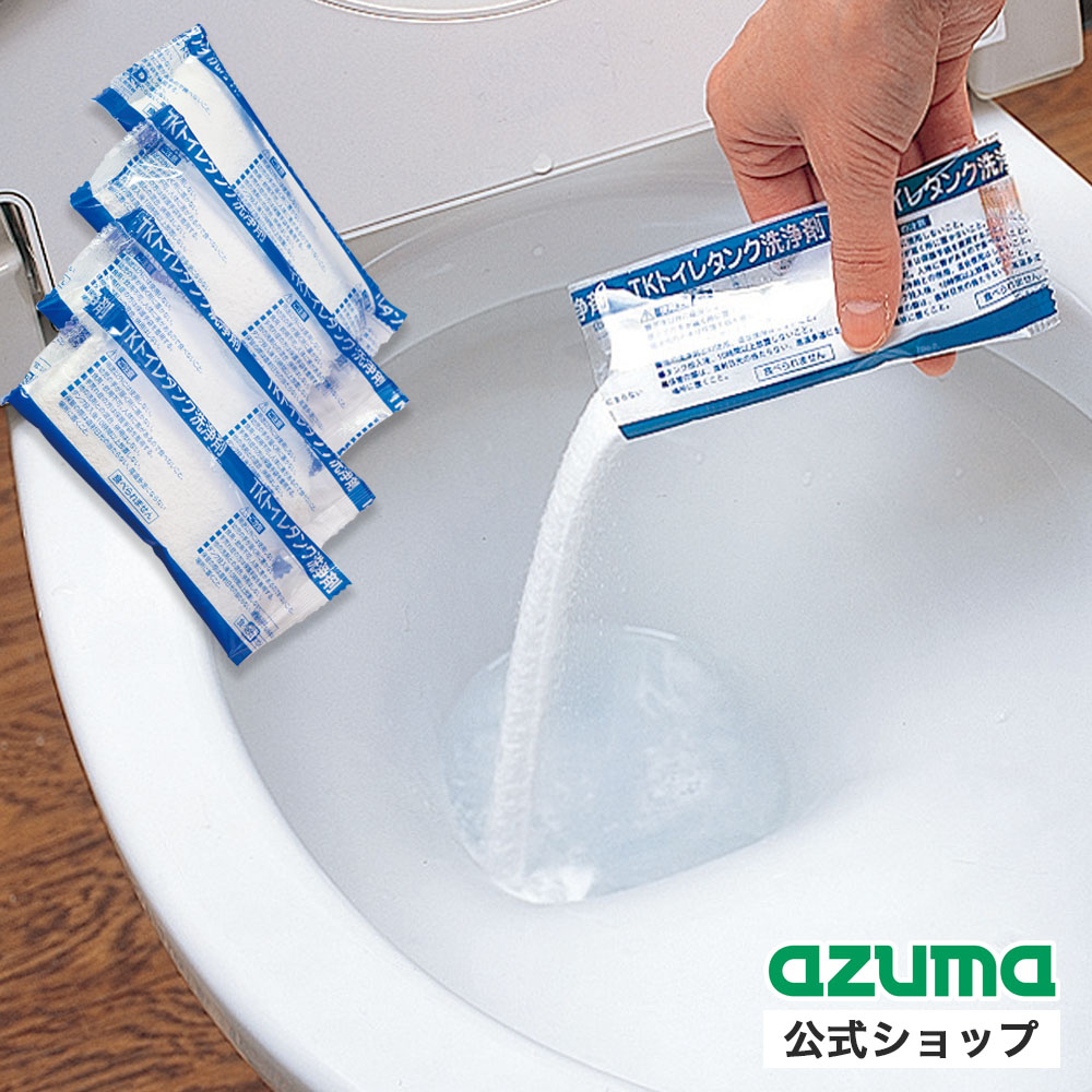 アズマ工業 アズマ公式 トイレタンク洗浄剤 4包入 10包入 TK : アズマ