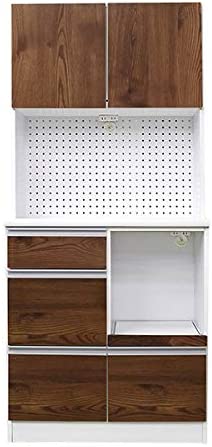 日本製 食器棚 国産 完成品 モイス キッチンボード 大型レンジ台 幅