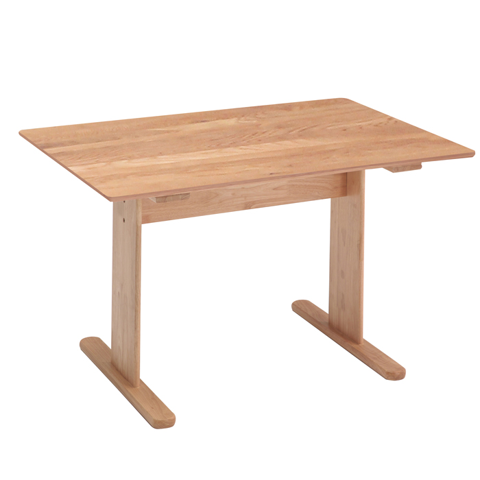 115テーブル メラミン天板テーブル 長方形テーブル  食卓 115幅 食卓テーブル 2本脚｜kaitekikagu27｜04