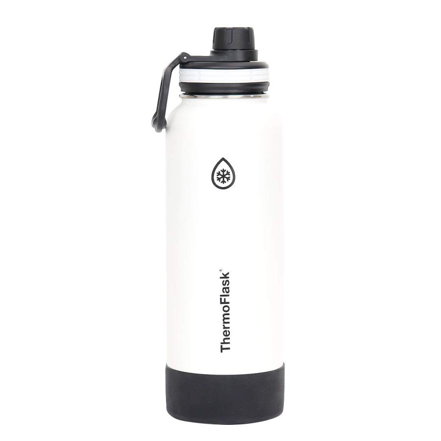 TAKEYA FLASK サーモフラスク 1.17L ホワイト ブラック 保冷専用 直