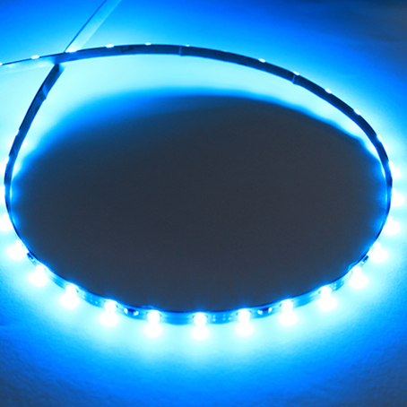 LEDテープライト 防水 12V 200cm 超極細 高密度 3mm幅 1チップ 灰色