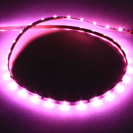 LEDテープライト 防水 12V 200cm 超極細 高密度 3mm幅 1チップ 灰色