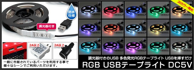 USBテープライトシリーズ