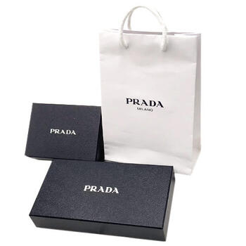 プラダ 財布 2MO003 PRADA メンズ 二つ折り 小銭入れ付き メルクリオ+