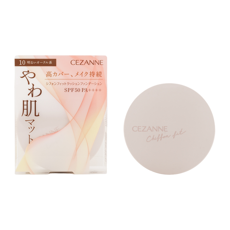 RANASIA セザンヌ シフォンフィットクッションファンデーション 10 セザンヌ シフォンフィットクッションファンデーション 10明るいオークル系