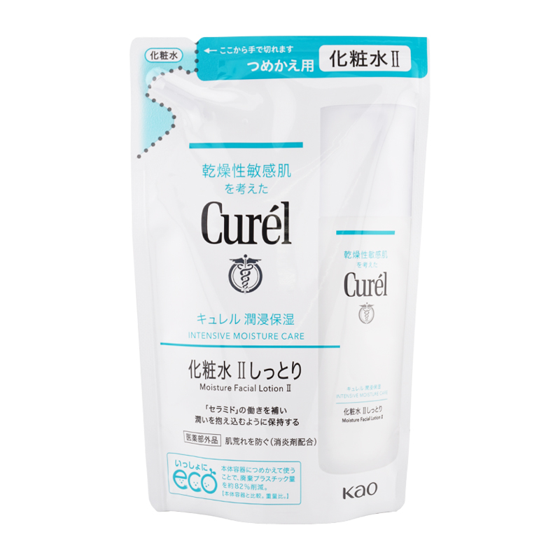 Curél 化粧水 詰め替え　しっとり　8個セット Curel [9種類から選べる]Curel キュレル 潤浸保湿 化粧水 I やや