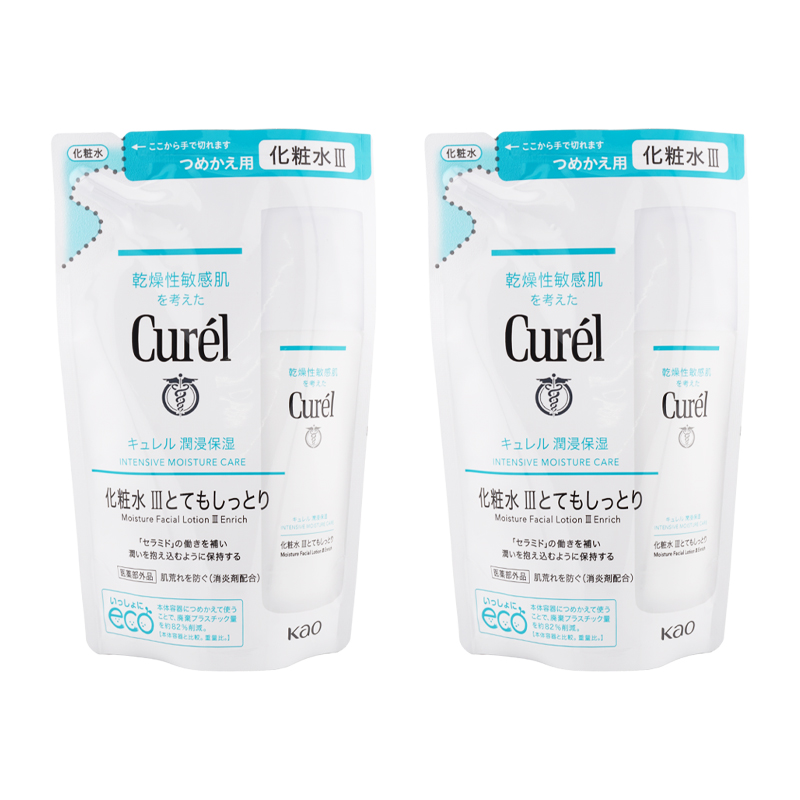 Curel [2個セット]curel キュレル 潤浸保湿 化粧水 つめかえ用 130ml