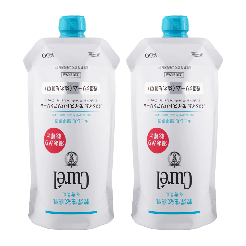 Curel [2個セット]Curel キュレル バスタイム モイストバリアクリーム