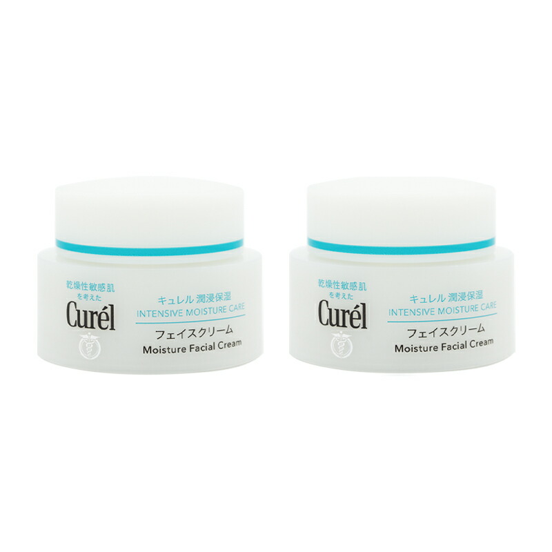 Curel [2個セット]Curel キュレル 潤浸保湿フェイスクリーム 40g