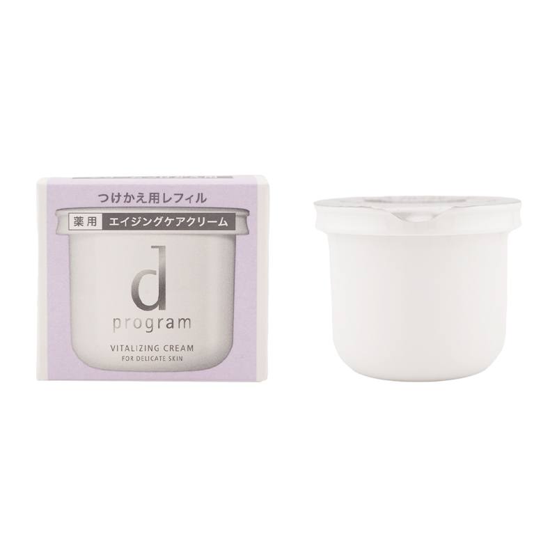 d プログラム バイタライジングクリーム 45g+つけかえ用レフィル45g 新品 d program dプログラム バイタライジングクリーム つけかえ用