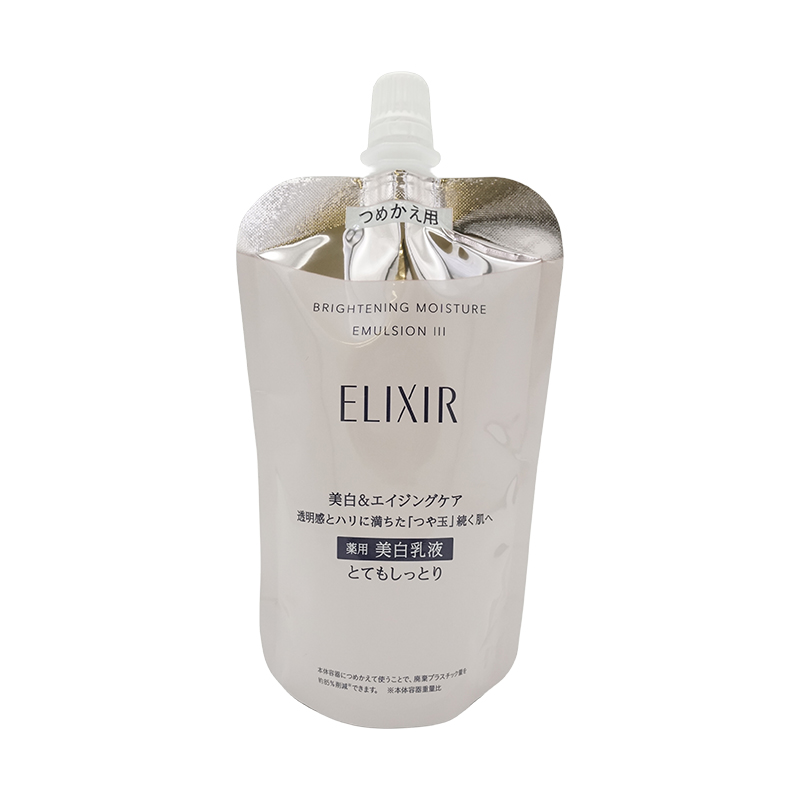 【新品】ELIXIR 薬用美白 ブライトニング 化粧水 乳液 詰め替え しっとり 新品】 ELIXIR 薬用美白 ブライトニング 化粧水 乳液 詰め替え