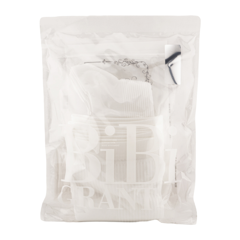 BiBi Grant グラントイーワンズ エナジックハイソックス ホワイト S 白