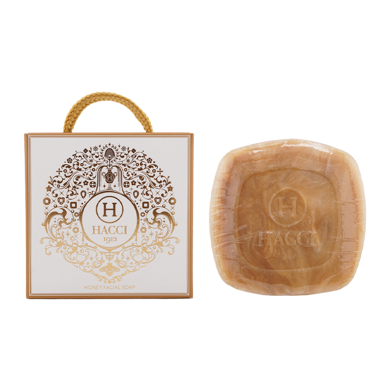 HACCI（ハッチ） はちみつ洗顔石けん 80g [ギフトラッピング対応