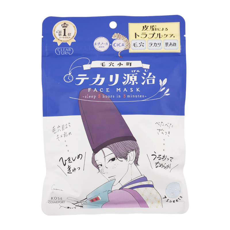 KOSE [3個セット]KOSE コーセー クリアターン BS シートマスク[6