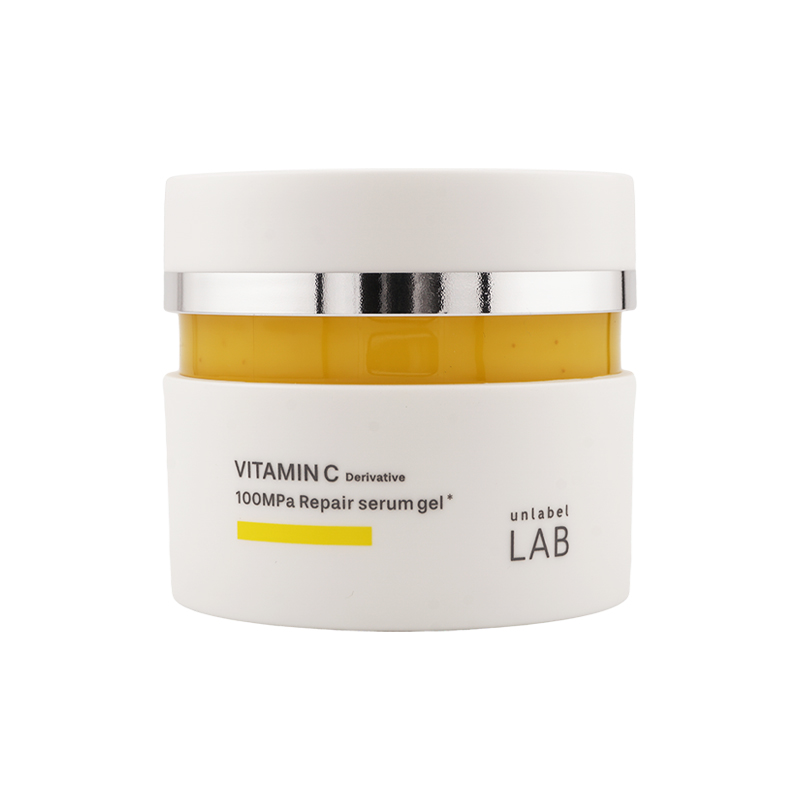 ぴぴ　リペアセラム unlabel LAB アンレーベルラボ Vリペアセラムゲル 80g ビタミンC 毛穴