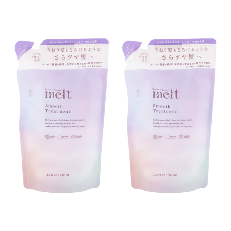 大特価！！フィルビータトリートメント詰替2個セット MELT [2個セット] メルト スムーストリートメント つめかえ用 380ml