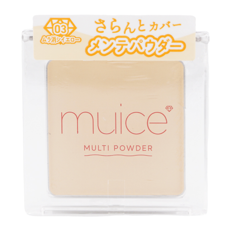 muice（ミュアイス） スポットメンテパウダー 03ムラ消シイエロー 3.8g