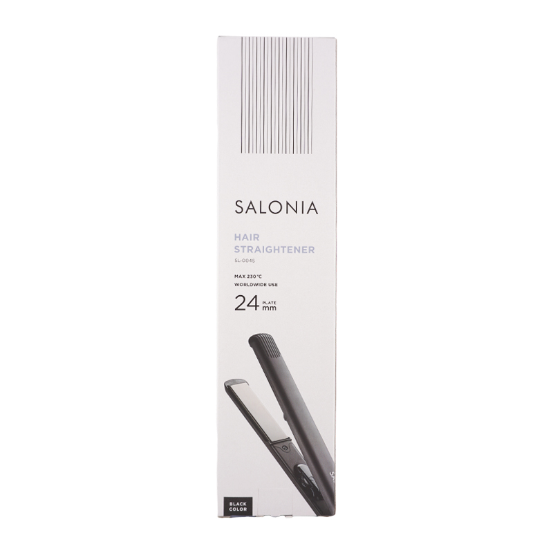 SALONIA サロニア ストレートヘアアイロン 24mm ブラック SL