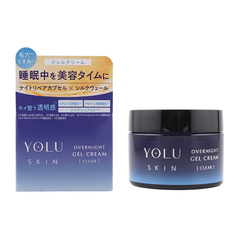 YOLU（ヨル） [2個セット]YOLU スキン オーバーナイトクリーム クリア