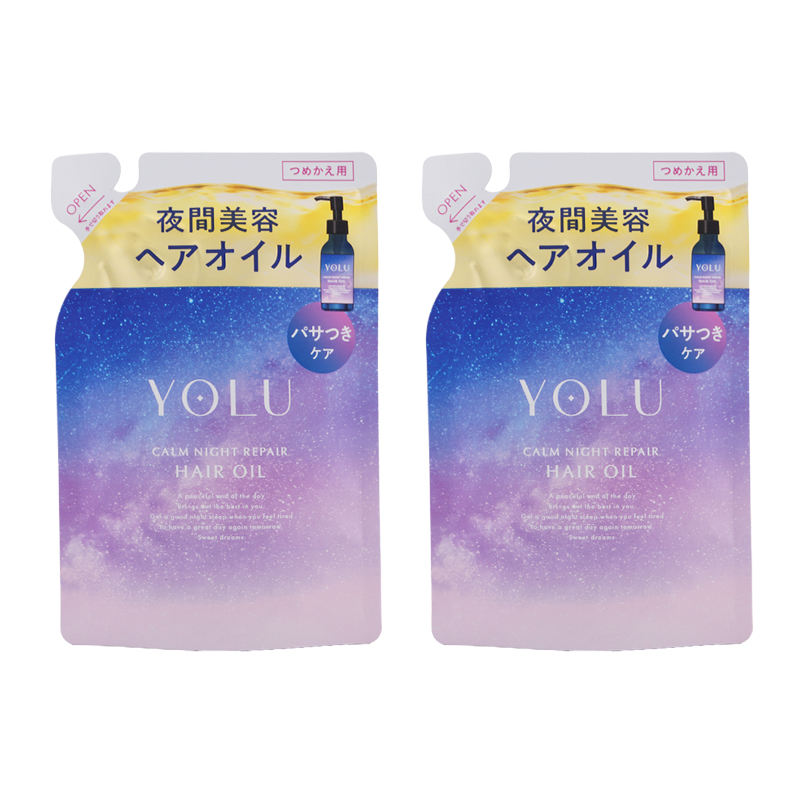 YOLU（ヨル） [2個セット]YOLU カームナイトリペアヘアオイル 60mL