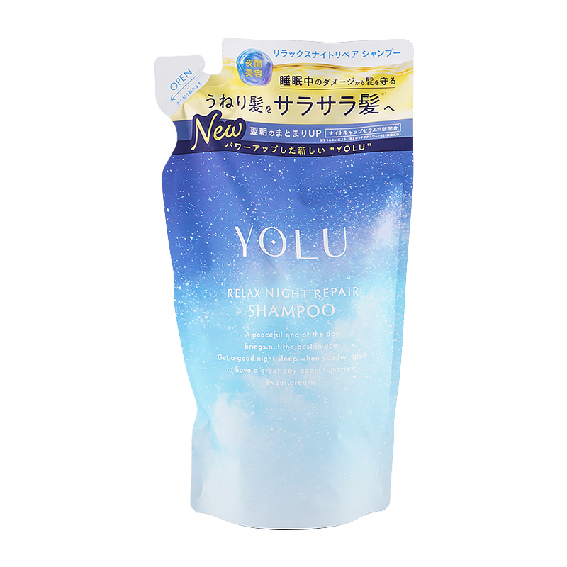 YOLU ヨル リラックスナイトリペアシャンプー 詰替 370mL ヘアケア
