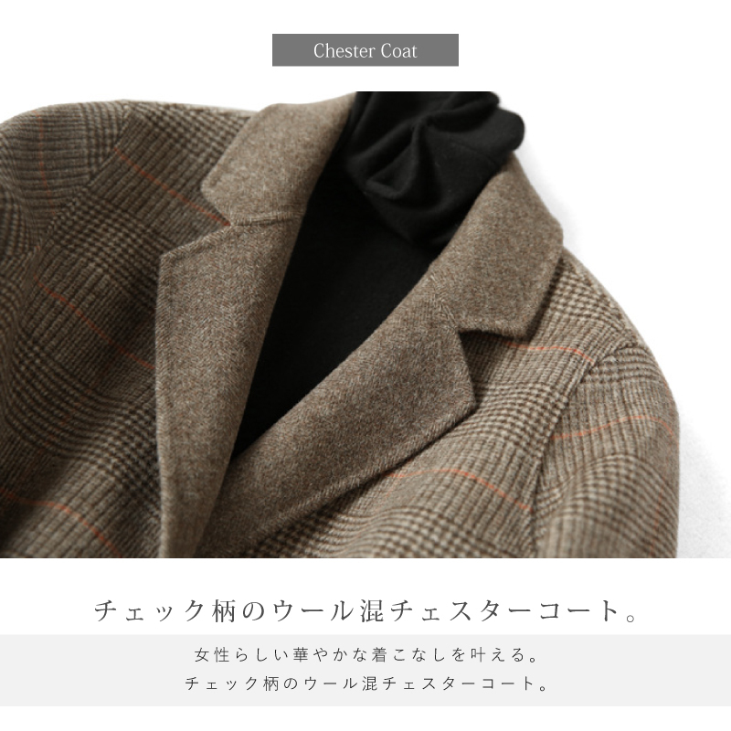 楽天市場】赤 チェック（コート・ジャケット｜レディース