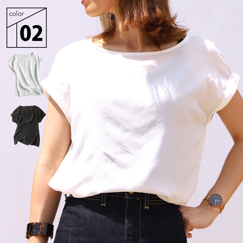 トップス カットソー Tシャツ 半袖 麻 無地 ルーズ Aライン フェミニン きれいめ リネン レディース 春夏 tシャツ レディース 半袖 トップス チュニック丈 カットソー
