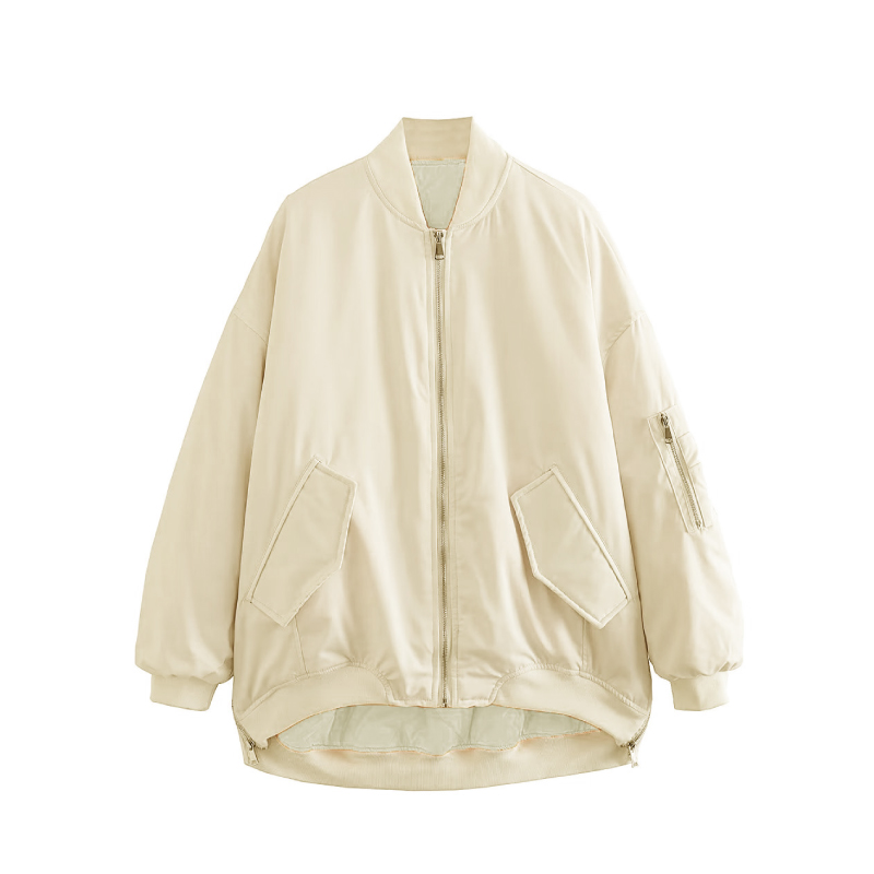 Cream soda MA-1 ジャケット　激安　アウター MA-1 レディースジャケット 秋冬 アウター 中綿 ゆったり 体型カバー