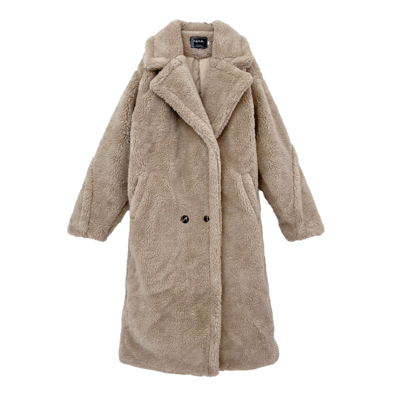 クーポン利用で3,000円OFF！】ロングボアコート レディース もこもこ