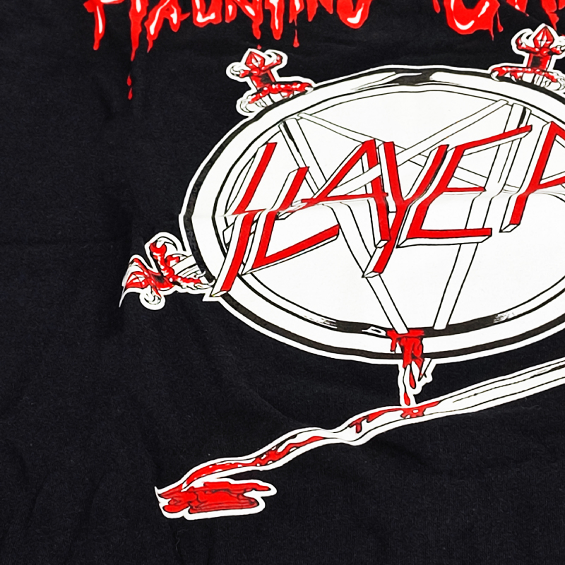 スレイヤー SLAYER Tシャツ 半袖 ロックTシャツ メンズ ブラック