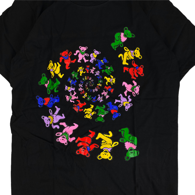 グレイトフル・デッド Grateful Dead ロックTシャツ バンドTシャツ ダンシングベア くま バンドTシャツ ロックファッション かっこいい  バンT ロックT : ltop0022 : カジコム - 通販 - Yahoo!ショッピング