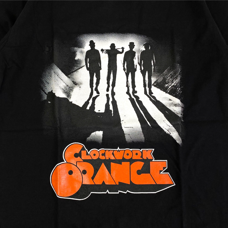 NO ID. BLACK 時計じかけのオレンジ　　Tシャツ Mサイズ グレー NO ID. BLACK 時計じかけのオレンジ Tシャツ Mサイズ グレー