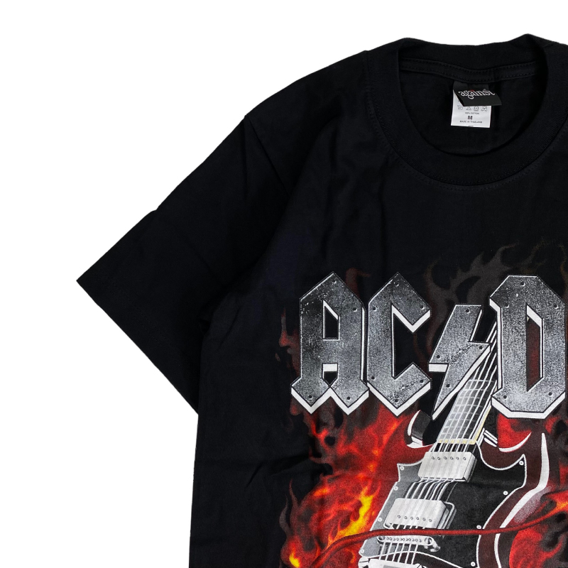 AC/DC エーシーディーシー バンドTシャツ ACDC ロックTシャツ バンド